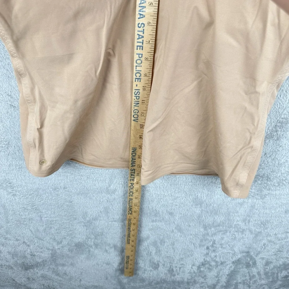 Honeylove Shapewear Liftwear Tank Womens‎ 2X Beige Slimming Shaping Built In Bra